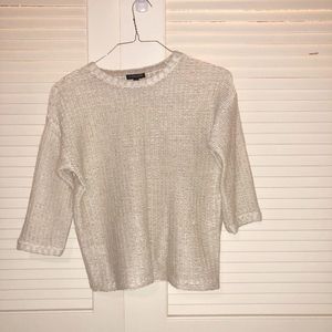 Eileen Fisher Sweater Box-Top RNDNK